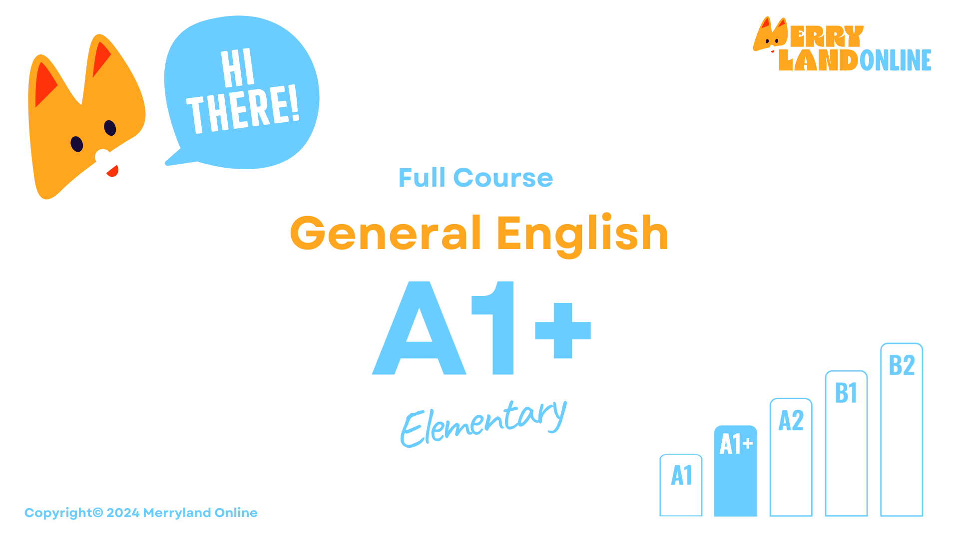 General English A1+ Course