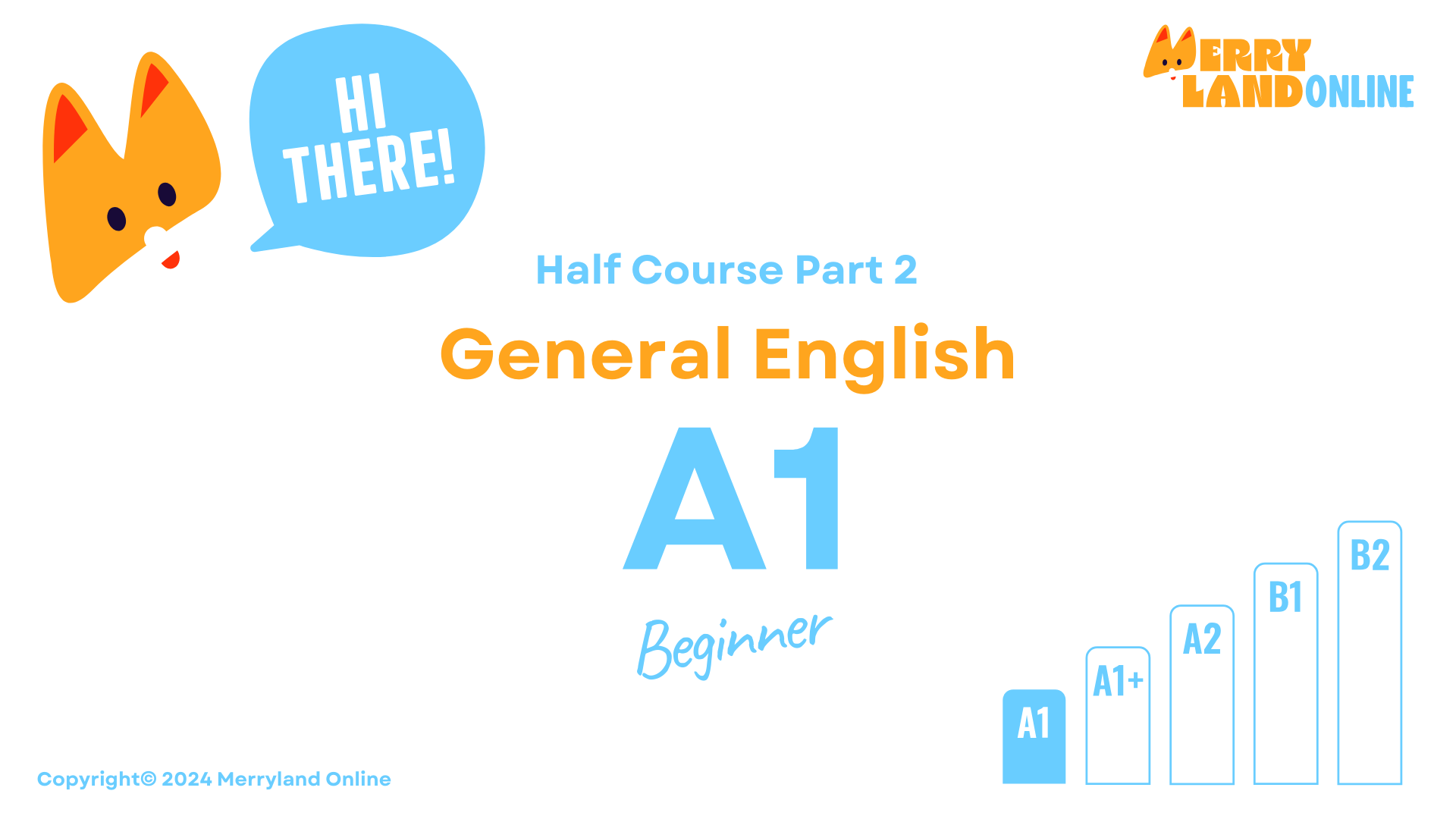General English A1 Half Course Part 2