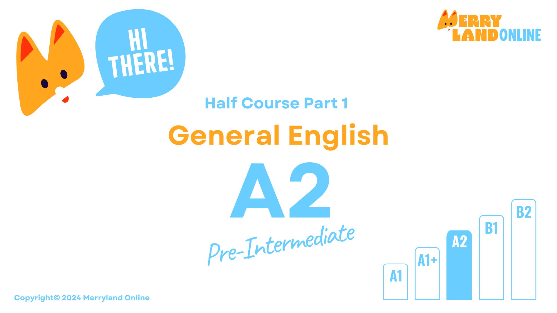 General English A2 Half Course Part 1