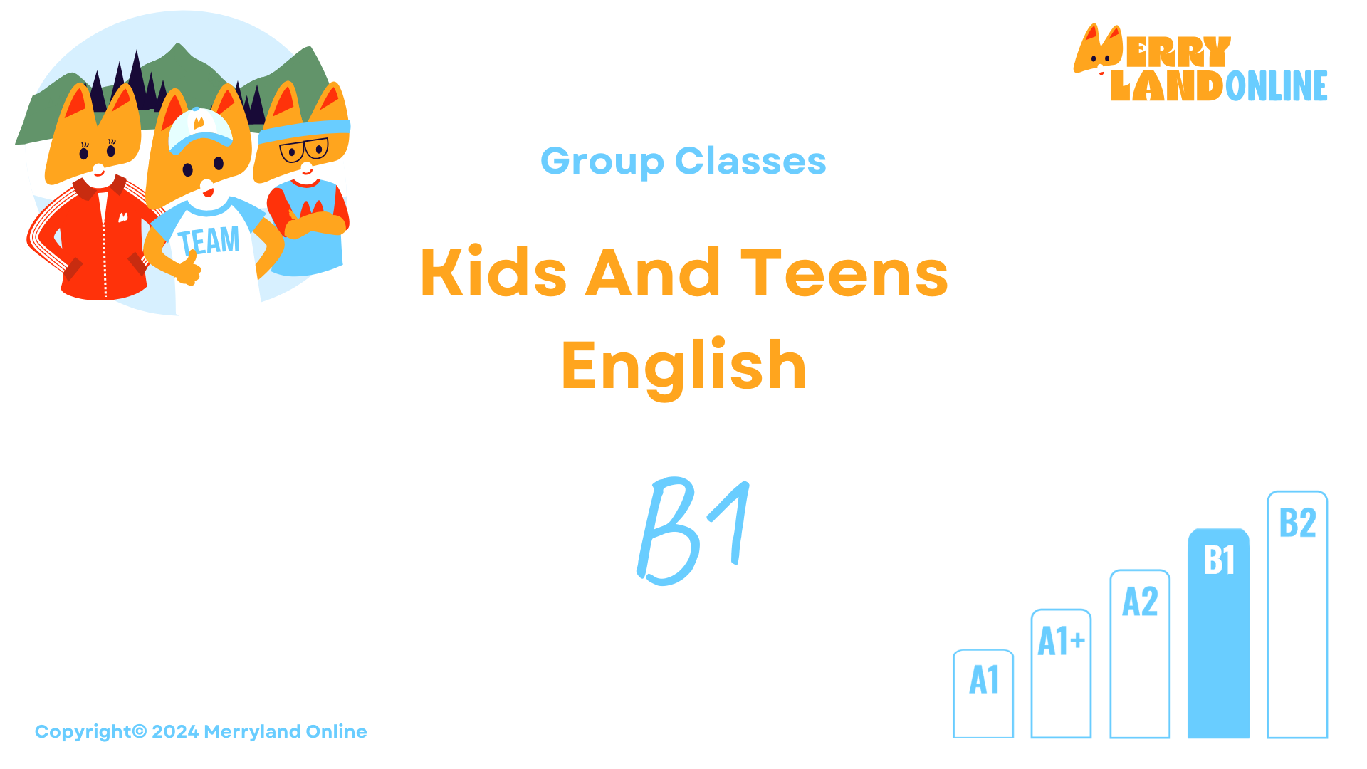 Let’s Talk! Kids & Teens English Group B1